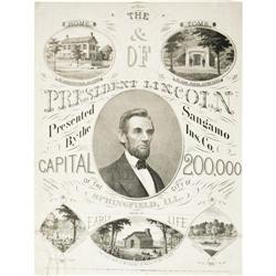 1865 Lincoln Broadside 