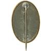 Image 2 : Extremely Rare 1860 John Bell Oval Ferrotype Pin 