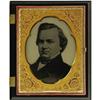Image 1 : Stephen A. Douglas: Ambrotype Portrait in Case 