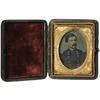 Image 2 : George B. McClellan 1/9 Plate Ambrotype in Case. 