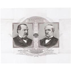 Cleveland & Hendricks: Fine Large Jugate Poster 