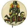 Image 1 : William McKinley: A Colorful 7/8" Cartoon Button 