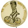 Image 1 : William McKinley: 7/8" Riding Bicycle Button 