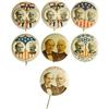 Image 1 : Bryan & Stevenson: Group Of Seven 1¼" Jugates 