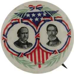 Bryan & Kern: A Stunning 1¼" 1908 Jugate Pinback 