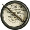 Image 2 : Theodore Roosevelt: "Stand Pat" Design in 1" 