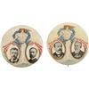 Image 1 : Theodore Roosevelt & Alton B. Parker Buttons 