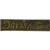 Image 1 : Davis For President License Plate Attachment 