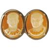 Image 1 : Al Smith: Smith & Robinson "Cameo" Jugate Pin 