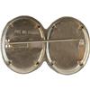 Image 2 : Al Smith: Smith & Robinson "Cameo" Jugate Pin 