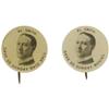 Image 1 : Al Smith: Pair of "Gave Us" Buttons. 