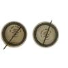 Image 2 : Al Smith Pair of Colorful "Guiding Star" Buttons 