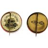 Image 2 : Pair of Jugate Sacco and Vanzetti 1" Pinbacks 