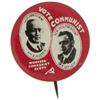 Image 1 : 1928 Vote Communist Foster & Gitlow Jugate. 7/8" 