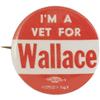Image 1 : Henry Wallace: A Scarce 1 ¼" Pinback From 1948 
