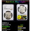 Image 1 : ***Auction Highlight*** NGC 1902-o Morgan Dollar $1 Graded ms65 By NGC (fc)
