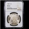 Image 2 : ***Auction Highlight*** NGC 1880-s Morgan Dollar $1 Graded ms66 By NGC (fc)