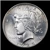 Image 2 : ***Auction Highlight*** 1925-p Peace Dollar $1 Graded ms66+ By SEGS (fc)