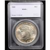 Image 4 : ***Auction Highlight*** 1925-p Peace Dollar $1 Graded ms66+ By SEGS (fc)