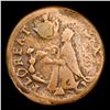 Image 2 : ***Auction Highlight*** Circa 1670 St. Patrick Quarter Pence NJ (1/4p) Graded f12 details By SEGS (f