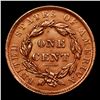Image 3 : ***Auction Highlight*** 1837 N-5 Coronet Head Large Cent 1c Graded ms63+ bn By SEGS (fc)