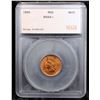 Image 4 : ***Auction Highlight*** 1889 Indian Cent 1c Graded ms64+ rd By SEGS (fc)