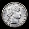 Image 2 : ***Auction Highlight*** 1904-p Barber Quarter 25c Graded ms63+ By SEGS (fc)