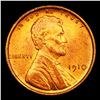 Image 2 : ***Auction Highlight*** 1910-p Lincoln Cent 1c Graded ms66 rd By SEGS (fc)