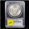 Image 5 : ***Auction Highlight*** 1887-o Vam 28 I4 R5 Morgan Dollar $1 Graded ms64 By SEGS (fc)