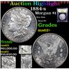 Image 1 : ***Auction Highlight*** 1884-s Morgan Dollar $1 Graded Select Unc By USCG (fc)