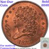 Image 8 : ***Auction Highlight*** 1833 C-1 Classic Head half cent 1/2c Graded Choice Unc RD By USCG (fc)