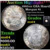 Image 1 : ***Auction Highlight*** 1883-cc GSA Hoard Morgan Dollar $1 Grades Choice Unc (fc)