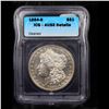 Image 2 : 1884-s Morgan Dollar $1 Graded au53 details By ICG