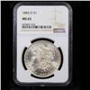 Image 2 : NGC 1884-o Morgan Dollar $1 Graded ms65 By NGC