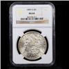 Image 2 : NGC 1899-o Morgan Dollar $1 Graded ms64 By NGC