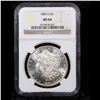 Image 2 : NGC 1880-s Morgan Dollar $1 Graded ms64 By NGC