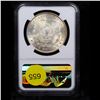 Image 3 : NGC 1887-p Morgan Dollar $1 Graded ms65 By NGC