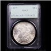 Image 2 : PCGS 1897-p Rattler Morgan Dollar $1 Graded ms63 By PCGS