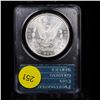 Image 3 : PCGS 1887-p Rattler Morgan Dollar $1 Graded ms63 By PCGS