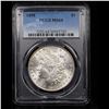 Image 2 : PCGS 1898-p Colorfully Toned Morgan Dollar $1 Graded ms64 By PCGS