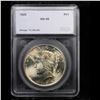 Image 2 : 1925-p Peace Dollar $1 Graded ms66 By SEGS
