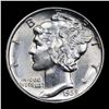 Image 2 : 1939-p Mercury Dime 10c Grades Choice Unc