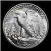 Image 3 : 1947-d Walking Liberty Half Dollar 50c Grades Choice Unc