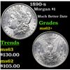 Image 1 : 1890-s Morgan Dollar $1 Grades Select Unc