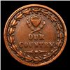 Image 3 : 1863 Liberty Cap Civil War Token 1c Grades xf