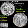 Image 1 : 1936-s Mercury Dime 10c Grades GEM+ FSB