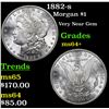 Image 1 : 1882-s Morgan Dollar $1 Grades Choice+ Unc