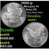 Image 1 : 1886-p Morgan Dollar $1 Grades Choice+ Unc