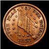 Image 2 : 1863 Spoot Mint Error F-209/414a Civil War Token 1c Grades xf+