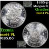 Image 1 : 1885-p Morgan Dollar $1 Grades Choice Unc PL